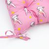 Подушка на стул MirSon Бязь 17-0528 Bunnies pink 40х40 см (2200006185574) изображение 2
