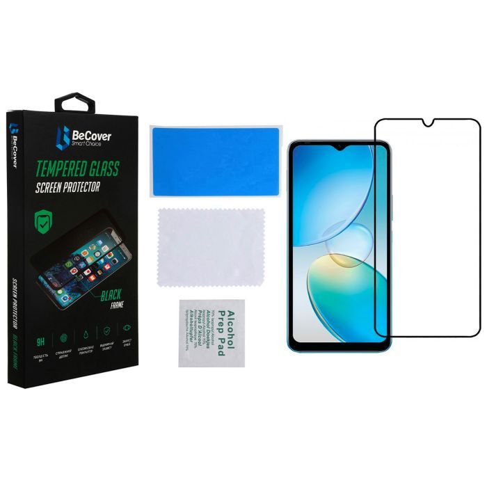 Скло захисне BeCover Infinix Hot 20і (X665E) Black (708544) зображення 3