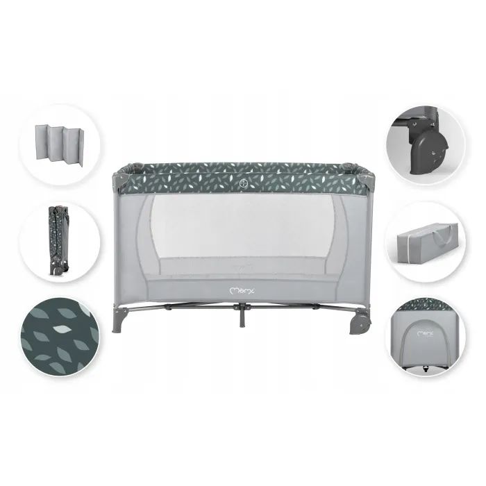 Детский манеж MoMi Belove цвет - grey (LOZE00015) изображение 9