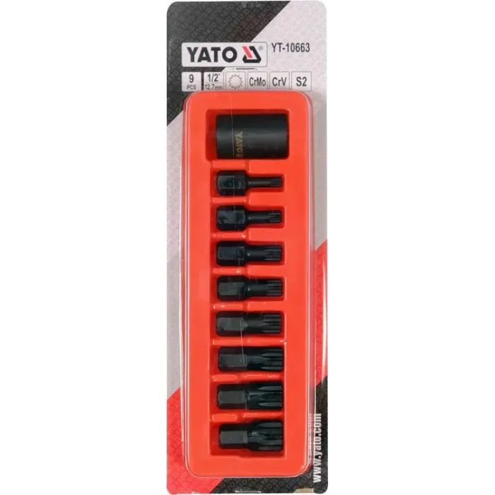 Набор бит Yato YT-10663 изображение 3