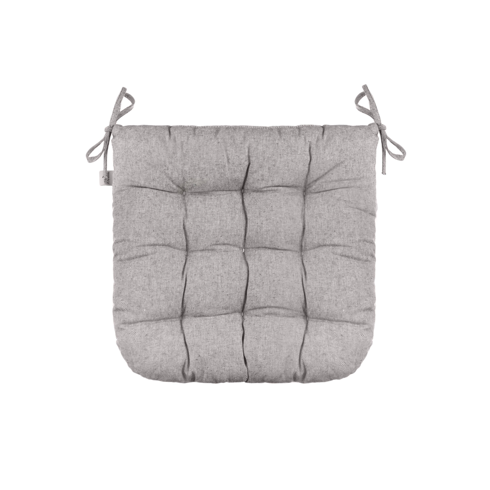 Подушка на стул Ardesto Oliver серый, 40х40см 100% хлопок (ART02OD) изображение 4