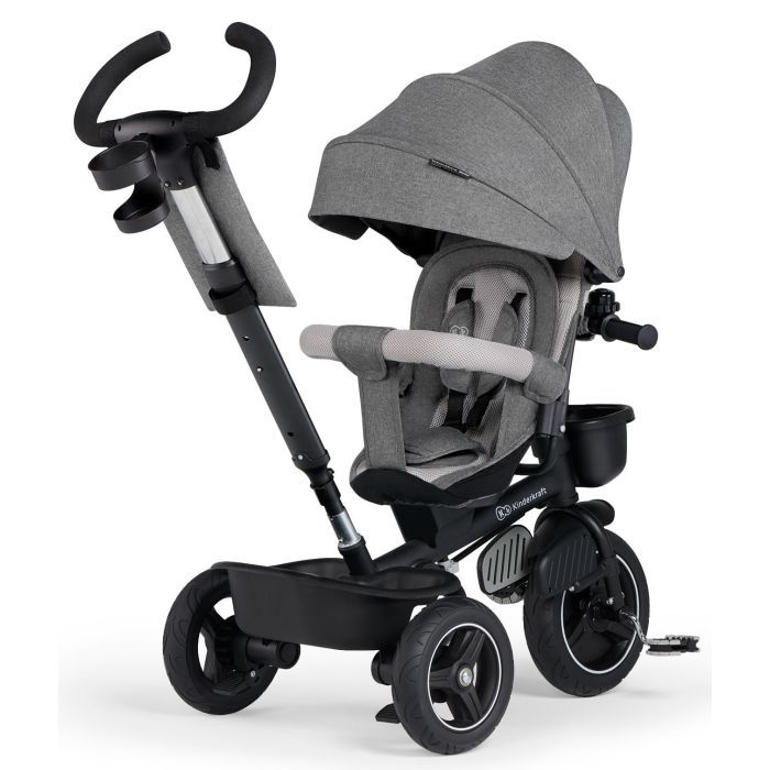 Детский велосипед Kinderkraft Spinstep Platinum Grey (KRSPST00GRY0000) (5902533916511) изображение 3