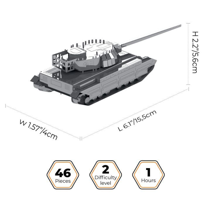 Конструктор Metal Time колекційна модель Conqueror FV214 (MT069) зображення 2
