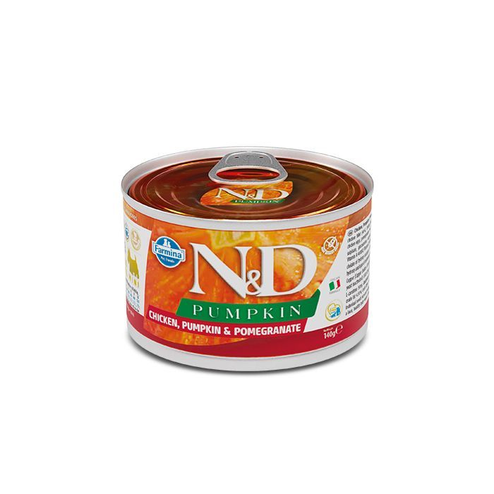Консервы для собак Farmina N&D Grain Free Pumpkin Chicken Adult Mini 140 г (8606014102314)