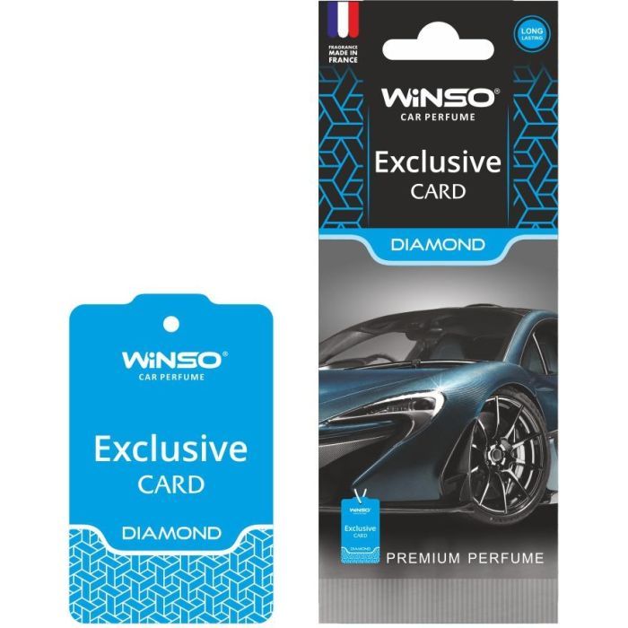 Ароматизатор для автомобіля WINSO Card Exclusive Diamond (533120) зображення 2