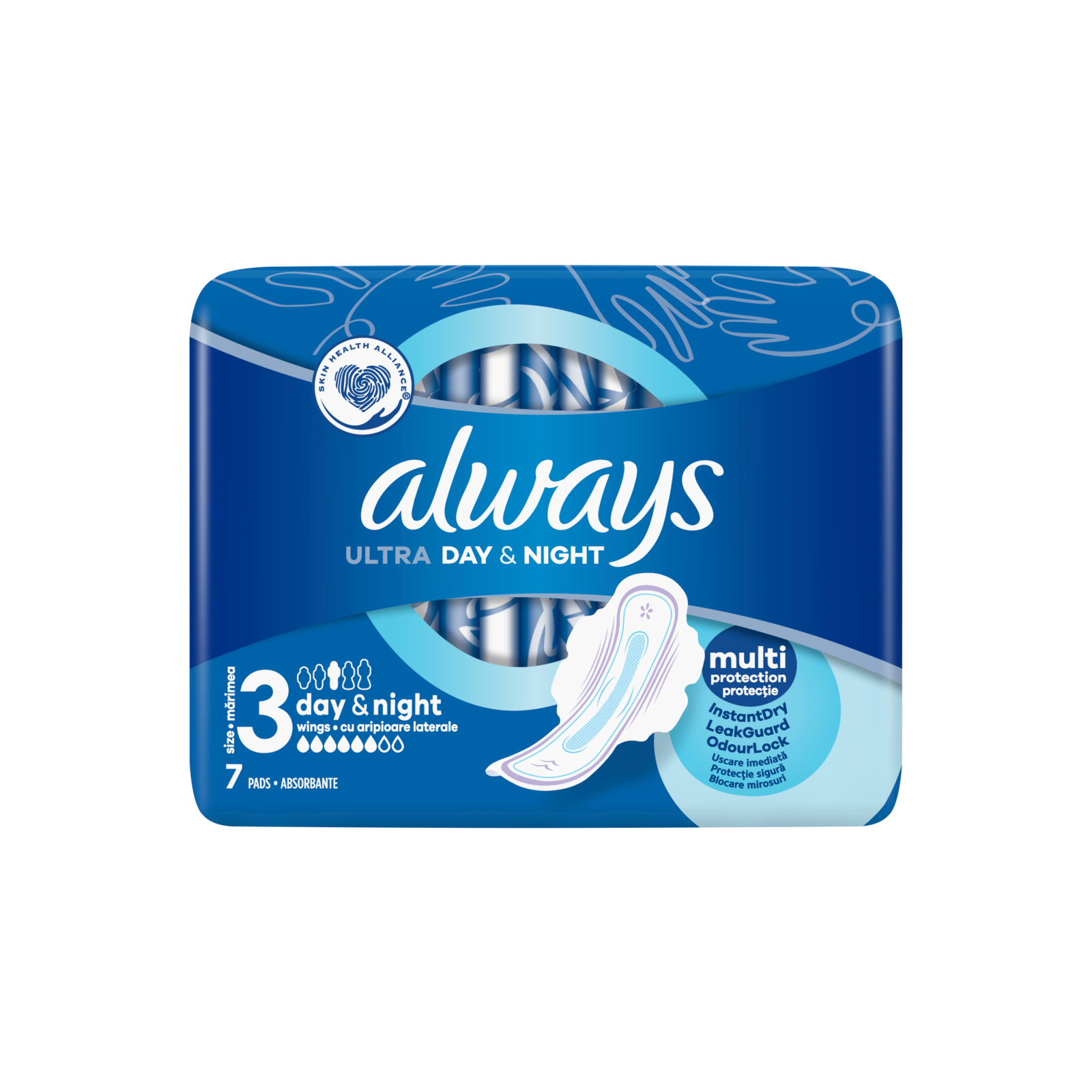 Гігієнічні прокладки Always Ultra Day&Night (Розмір 3) 7 шт. (4015400012306) зображення 2