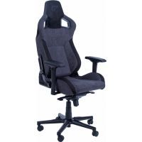 Крісло ігрове GT Racer X-8005 Dark Grey/Black Suede