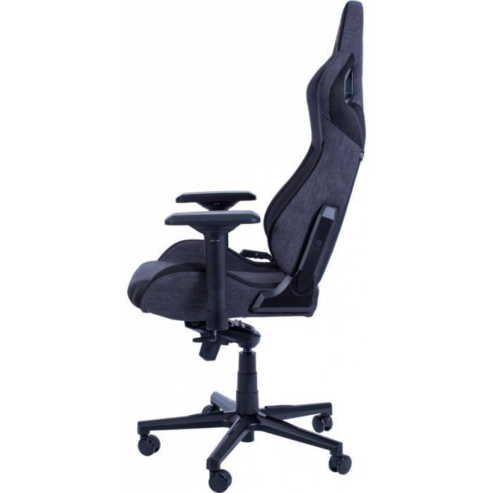 Крісло ігрове GT Racer X-8005 Dark Grey/Black Suede зображення 3