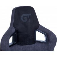 Крісло ігрове GT Racer X-8005 Dark Grey/Black Suede зображення 4