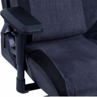 Крісло ігрове GT Racer X-8005 Dark Grey/Black Suede зображення 5