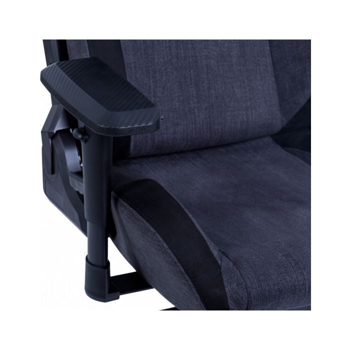 Крісло ігрове GT Racer X-8005 Dark Grey/Black Suede зображення 5