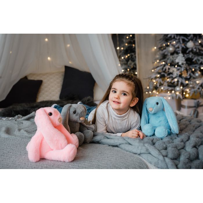 Мягкая игрушка Tigres Зайчик Lovely blue (ЗА-0064) изображение 4