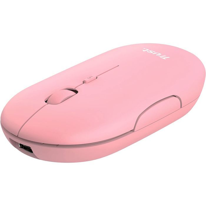 Мишка Trust Puck Wireless/Bluetooth Silent Blue (24126) зображення 3