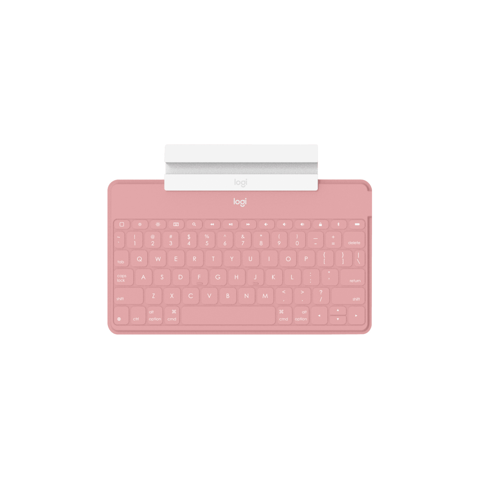 Клавіатура Logitech Keys-To-Go для iPhone iPad Apple TV Blush Pink (920-010122) зображення 2