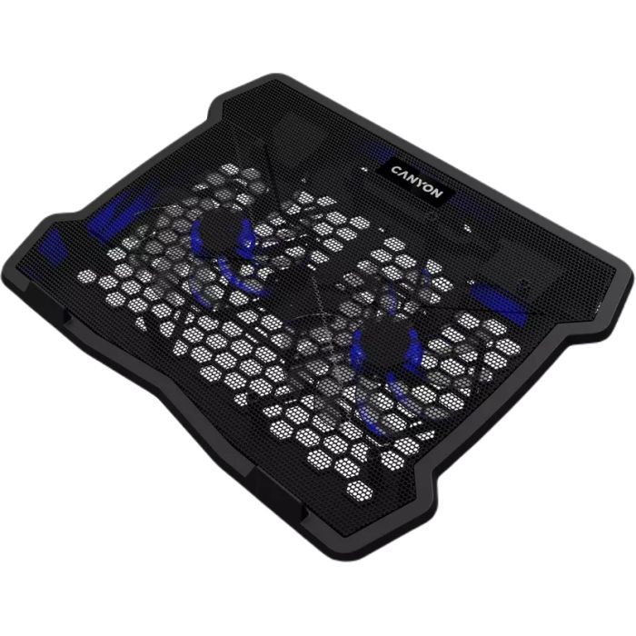Підставка до ноутбука Canyon NS03, 10-15.6 laptop, dual-fan with 2x2.0 USB hub (CNE-HNS03) зображення 2