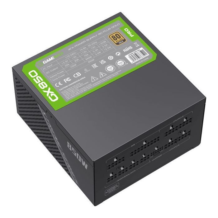 Блок питания Gamemax 850W (GX-850 PRO BK (ATX3.0 PCIe5.0)) изображение 8