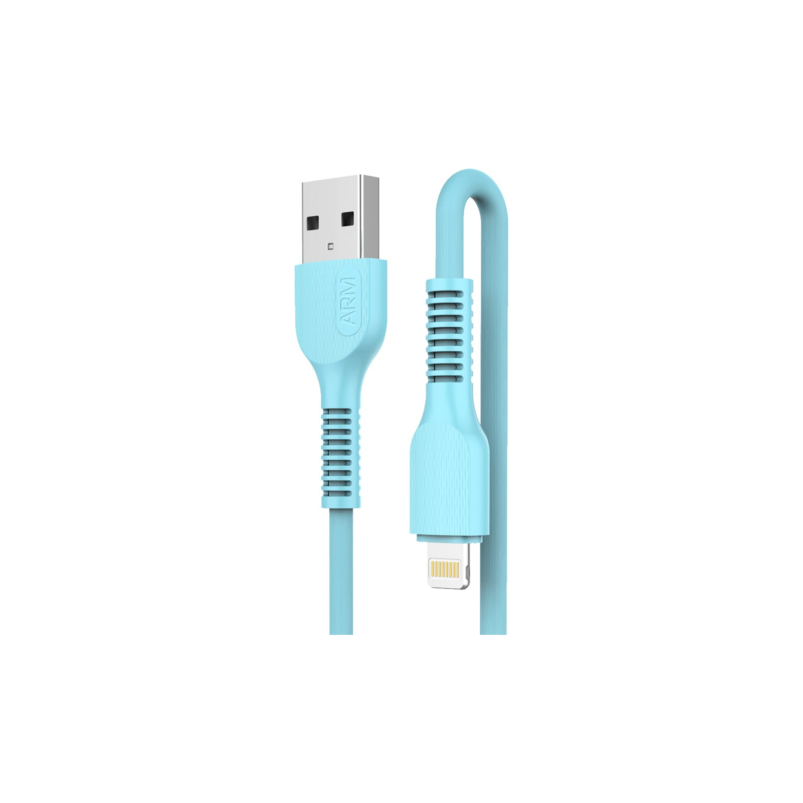 Дата кабель USB 2.0 AM to Lightning 1.0m AR88 2.4A blue Armorstandart (ARM60011)