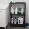 Стеллаж Plastmeccanica Universal Vent пластиковый 3 полки 60х30х95 см черный (5684) изображение 4