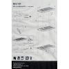 Стеллаж Plastmeccanica Universal Vent пластиковый 3 полки 60х30х95 см черный (5684) изображение 8