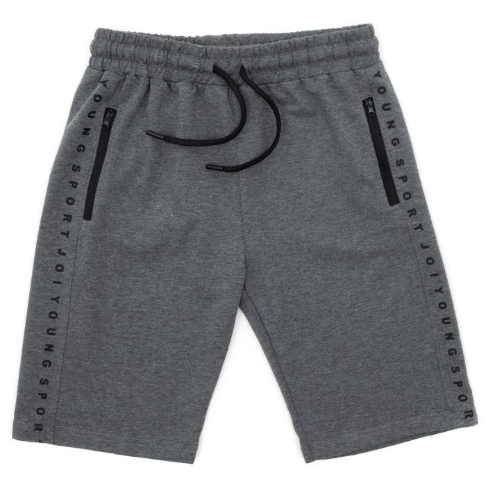 Шорты детские Joi трикотажные (Y-0326-164B-darkgray)