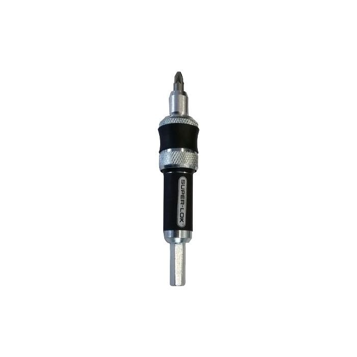 Набір інструментів Stanley SUPER-LOCK свердло 4 мм, L = 67 мм, біта PZ2 L = 32 мм, магнітний тримач (STA62380) зображення 2