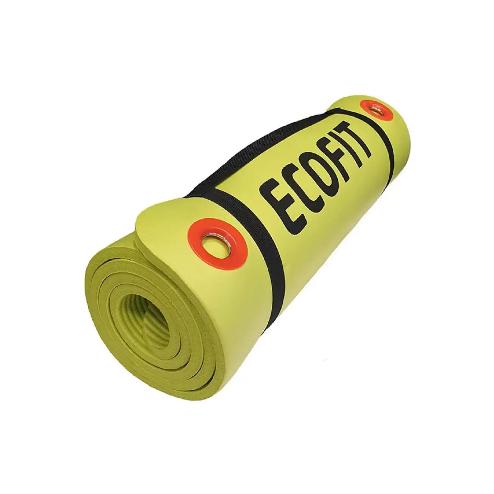 Килимок для йоги Ecofit MD9004 180 х 60 х 0,5 см Зелений (К00019160) зображення 2