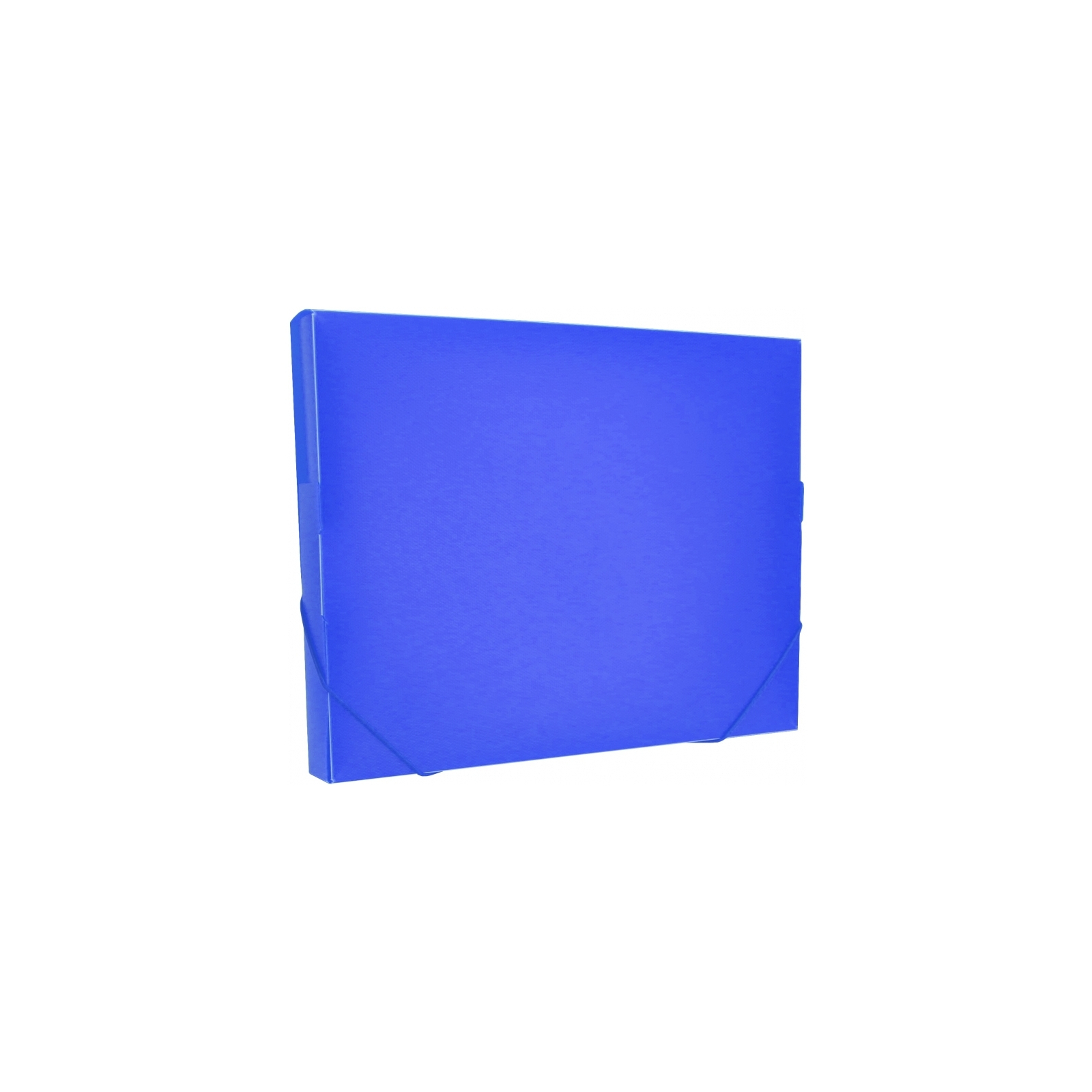 Папка на резинках Optima А4 30 мм, синяя (O35616-02)