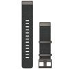 Ремешок для смарт-часов Garmin MARQ, QuickFit 22m, Jacquard Weave Nylon Strap, Black (010-12738-21)
