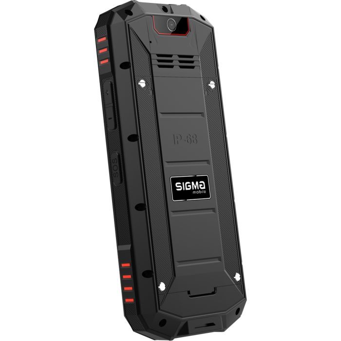 Мобильный телефон Sigma X-treme PA68 Black Red (4827798466520) изображение 4