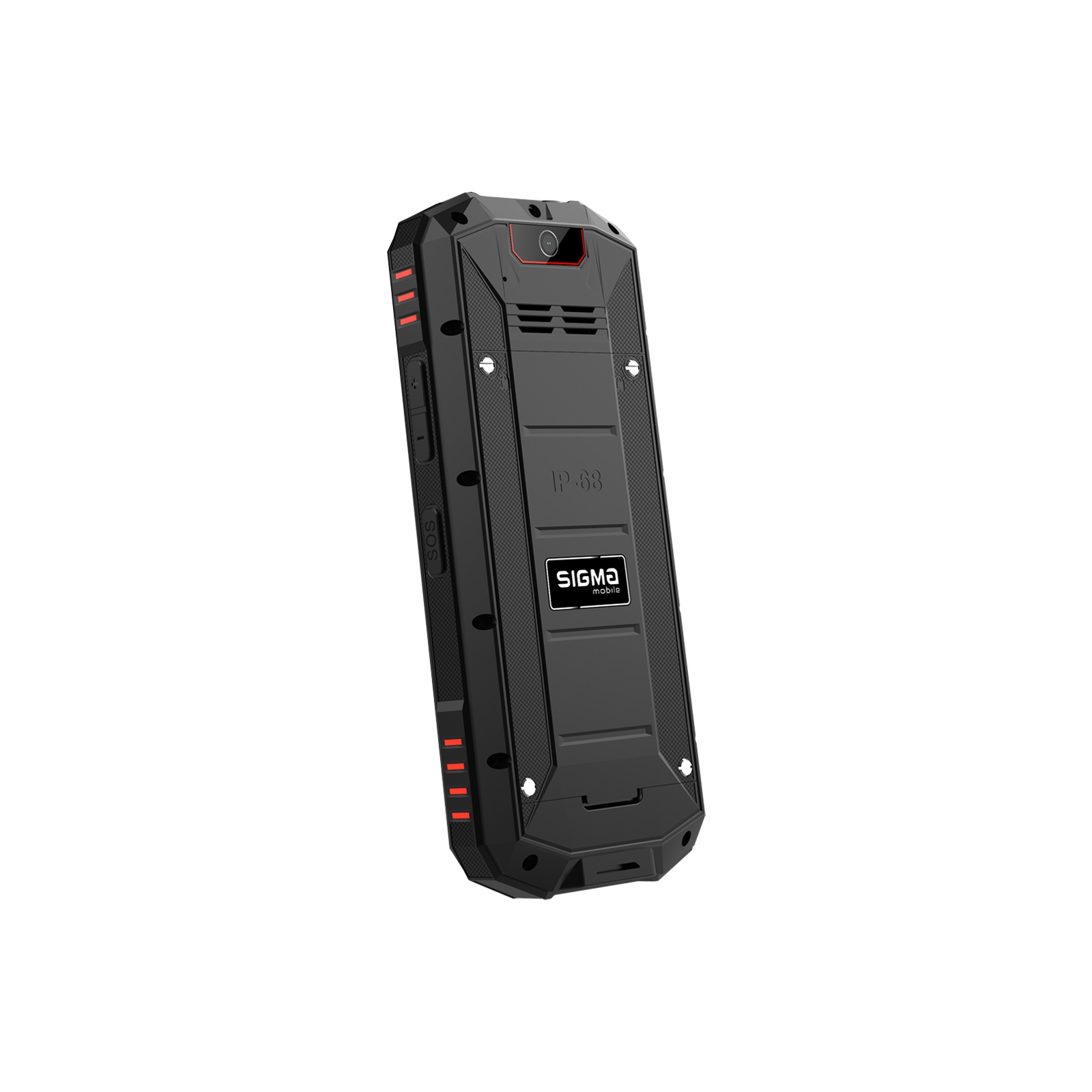 Мобильный телефон Sigma X-treme PA68 Black Red (4827798466520) изображение 4