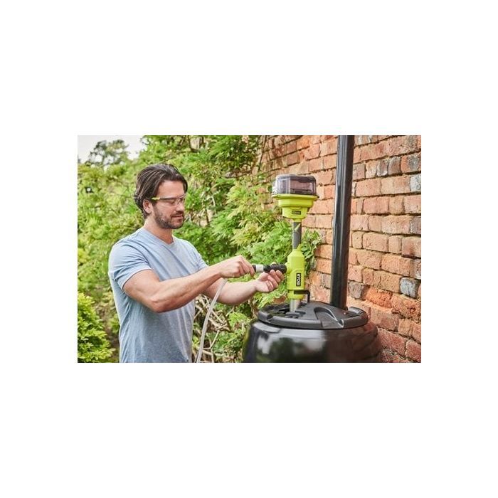 Садовий насос Ryobi RY18STPA-0 Ryobi, 18В ONE+, 360л/г, телескопічний, підйом 7м, 0.7 бар (без АКБ та ЗП) (5133005716) зображення 5
