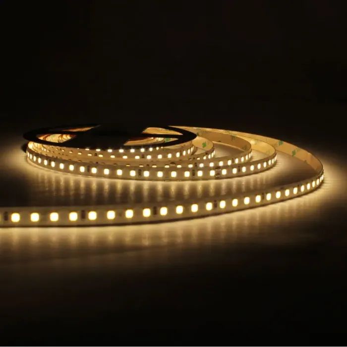 Светодиодная лента LED-STIL 3000K 6 Вт/м 2835 128 діодів IP33 24 Вольта 850 lm тепле світло (DFP2835-128A3-IP33-24V) изображение 3