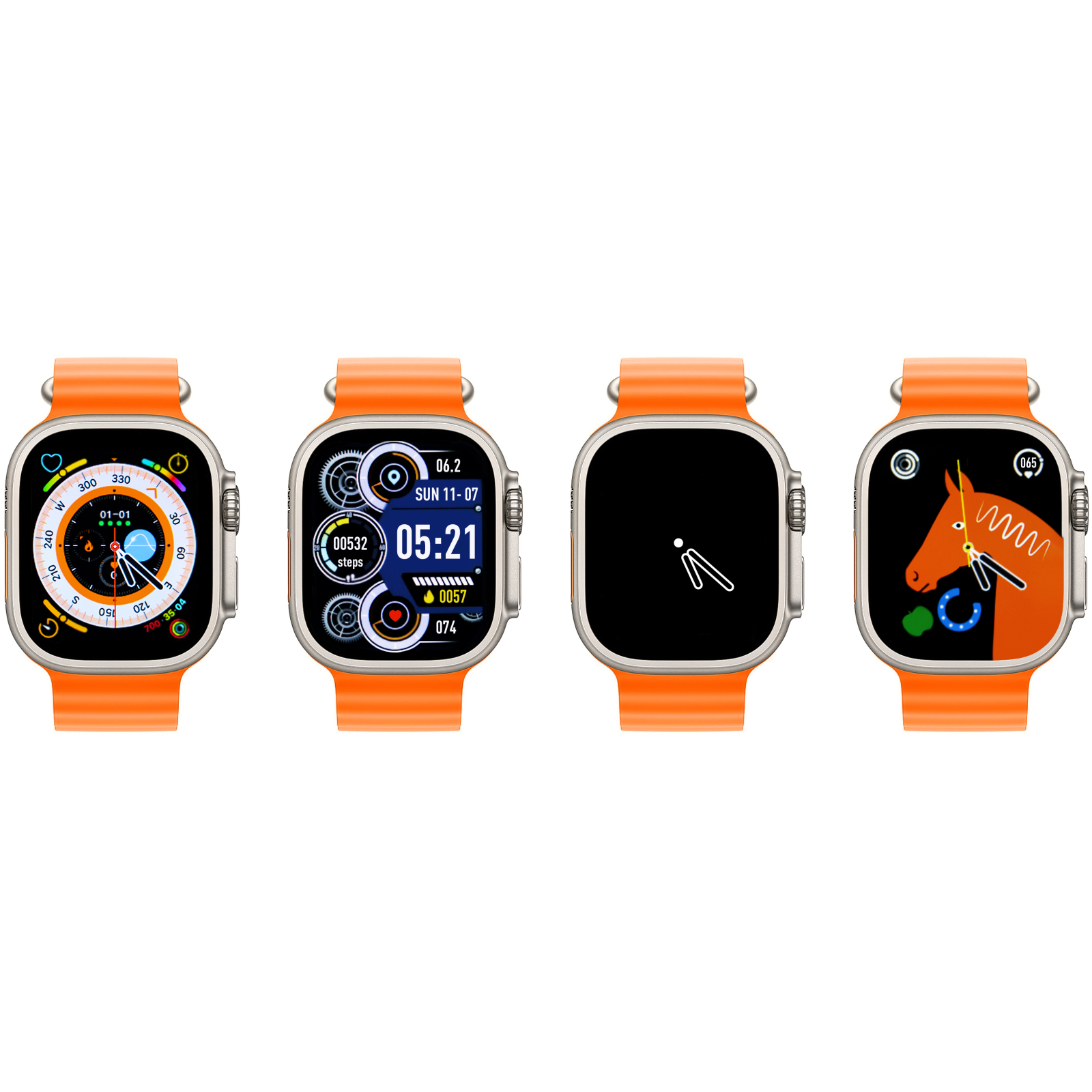 Смарт-часы AURA X4 ProMax 53mm Orange (SWAX453O) изображение 3