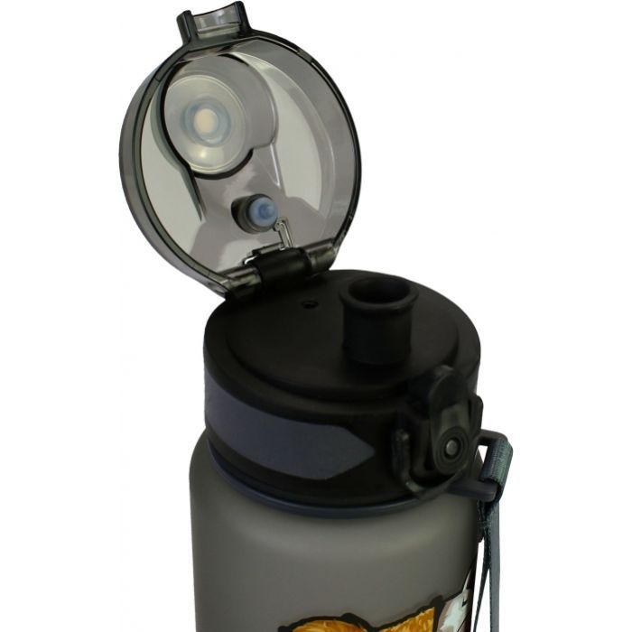 Поїльник-непроливайка Cool For School Robo Bear, 500 мл, чорна (CF61307) зображення 2