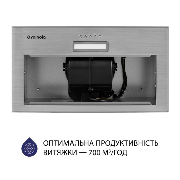 Витяжка кухонна Minola HBI 5214 I 700 LED зображення 6