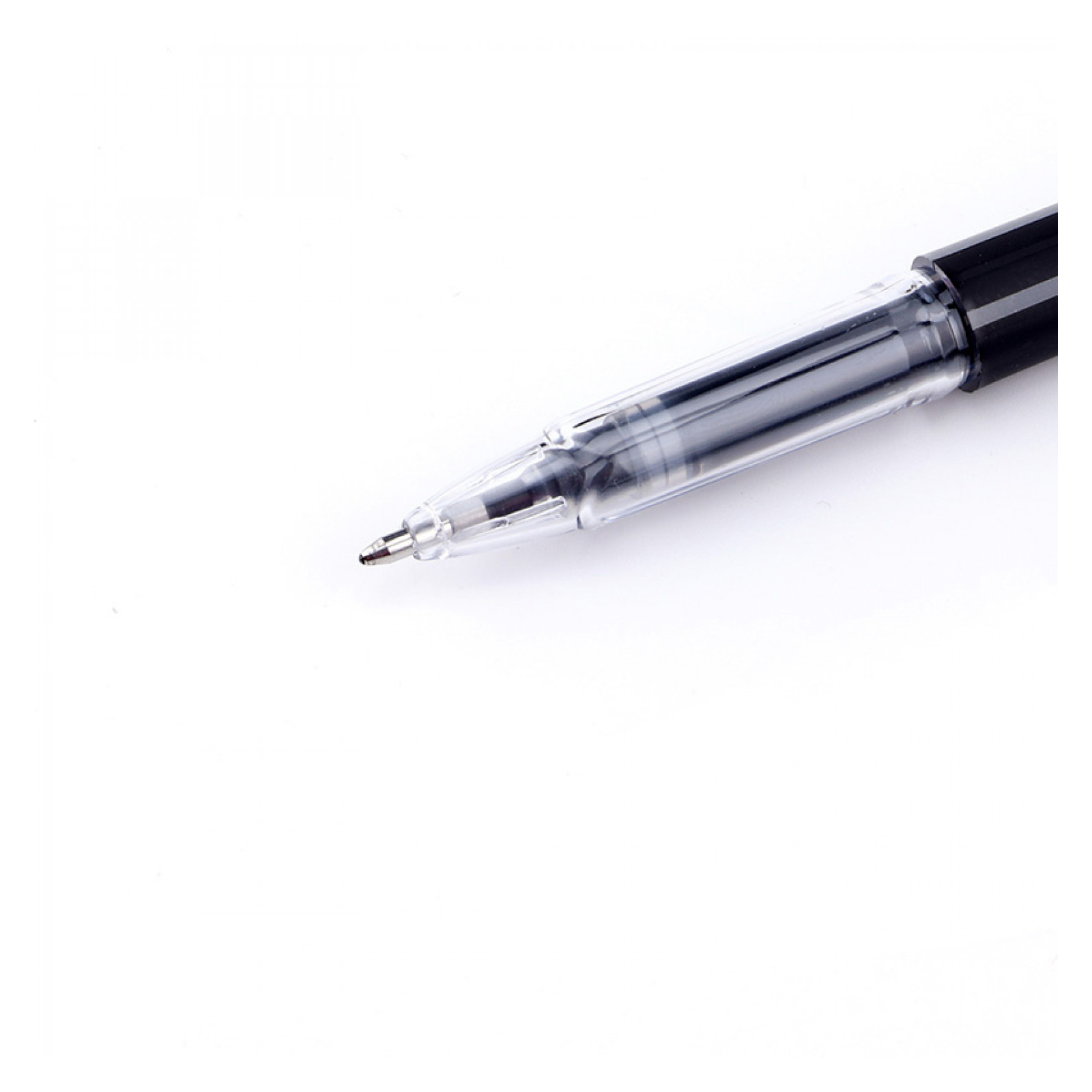 Ручка гелева Baoke Office 1.0 мм, чорна (PEN-BAO-PC1048-B) зображення 3