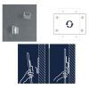 Офисная доска Magnetoplan стеклянная магнитно-маркерная 1200x900 красная Glassboard-Red (13404006) изображение 4