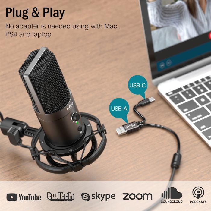 Мікрофон Fifine T683 зображення 6