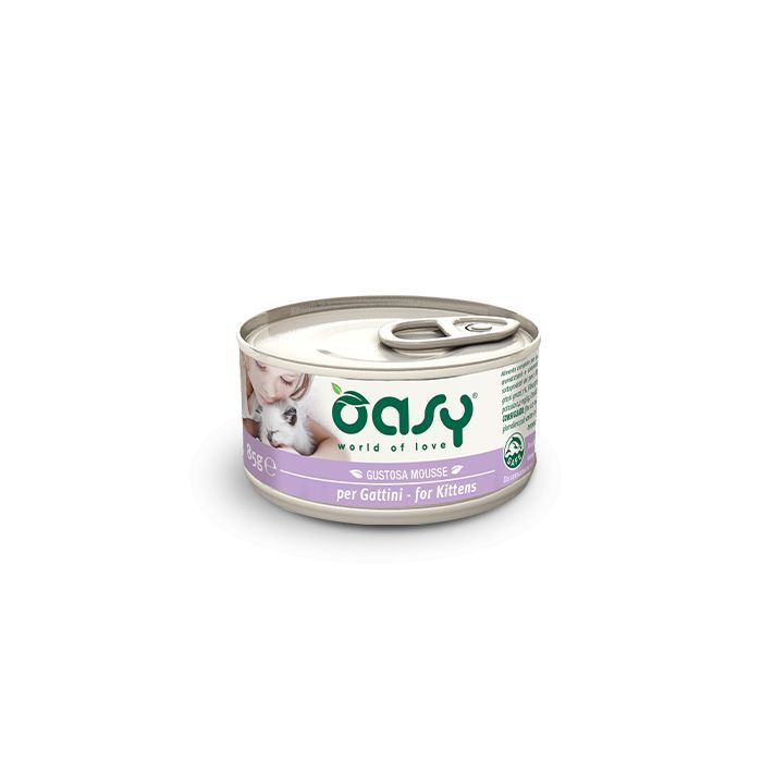 Консервы для кошек OASY Kitten Курица 85 г (8053017342771)