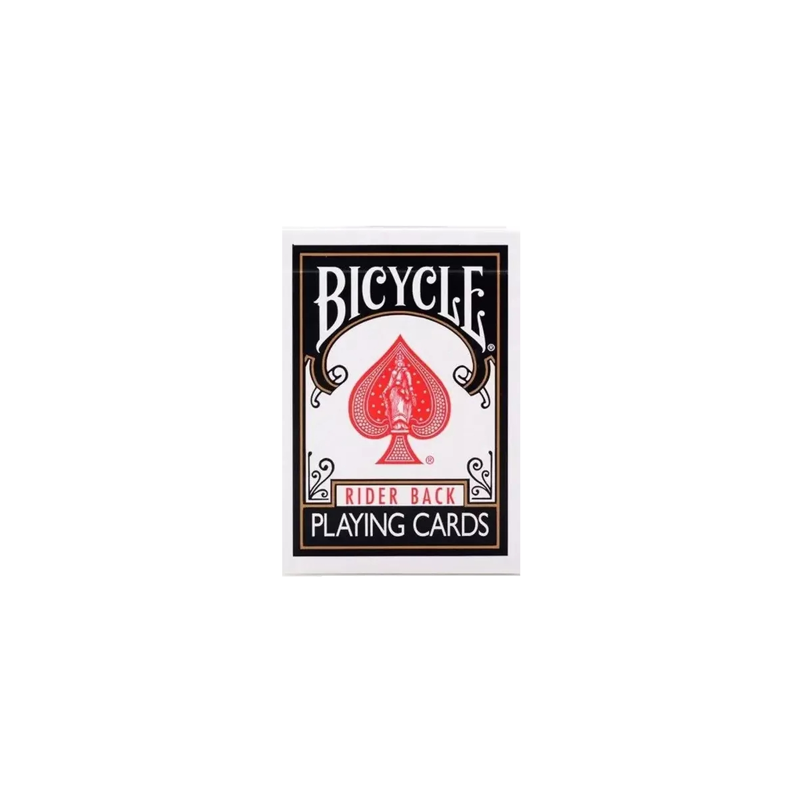 Карты игральные Bicycle Rider back (black) (8089)