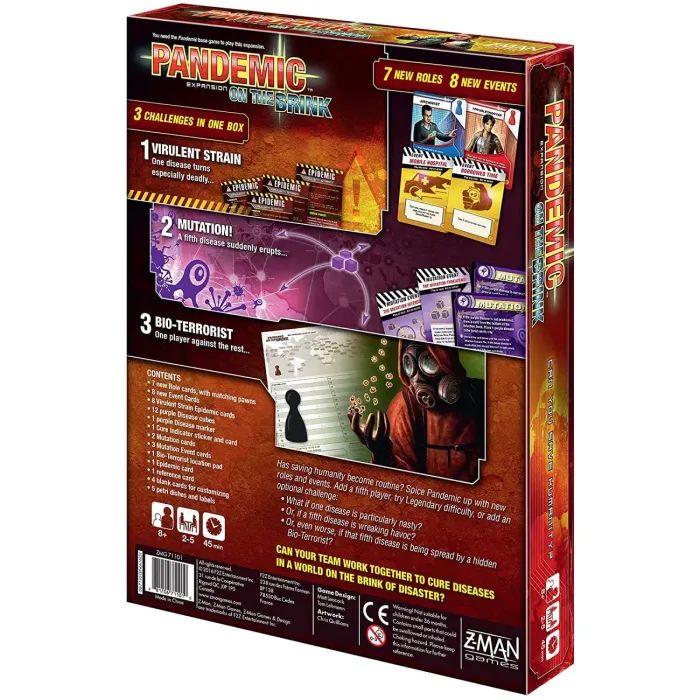 Настольная игра Ігромаг Пандемия. На границе (Pandemic: On the Brink) украинский (6904) изображение 4