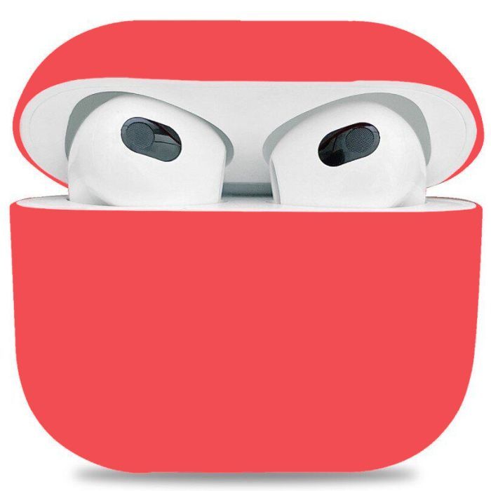 Чехол для наушников Armorstandart Ultrathin Silicone Case для Apple AirPods 3 Crimson (ARM60294)