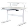 Парта ErgoKids с полкой S50 XL White (TH-210 W + BD-S50 XL)