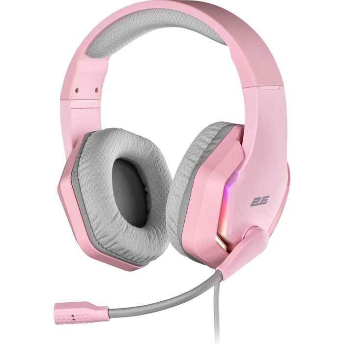 Наушники 2E Gaming HG315 RGB USB 7.1 Pink (2E-HG315PK-7.1) изображение 2