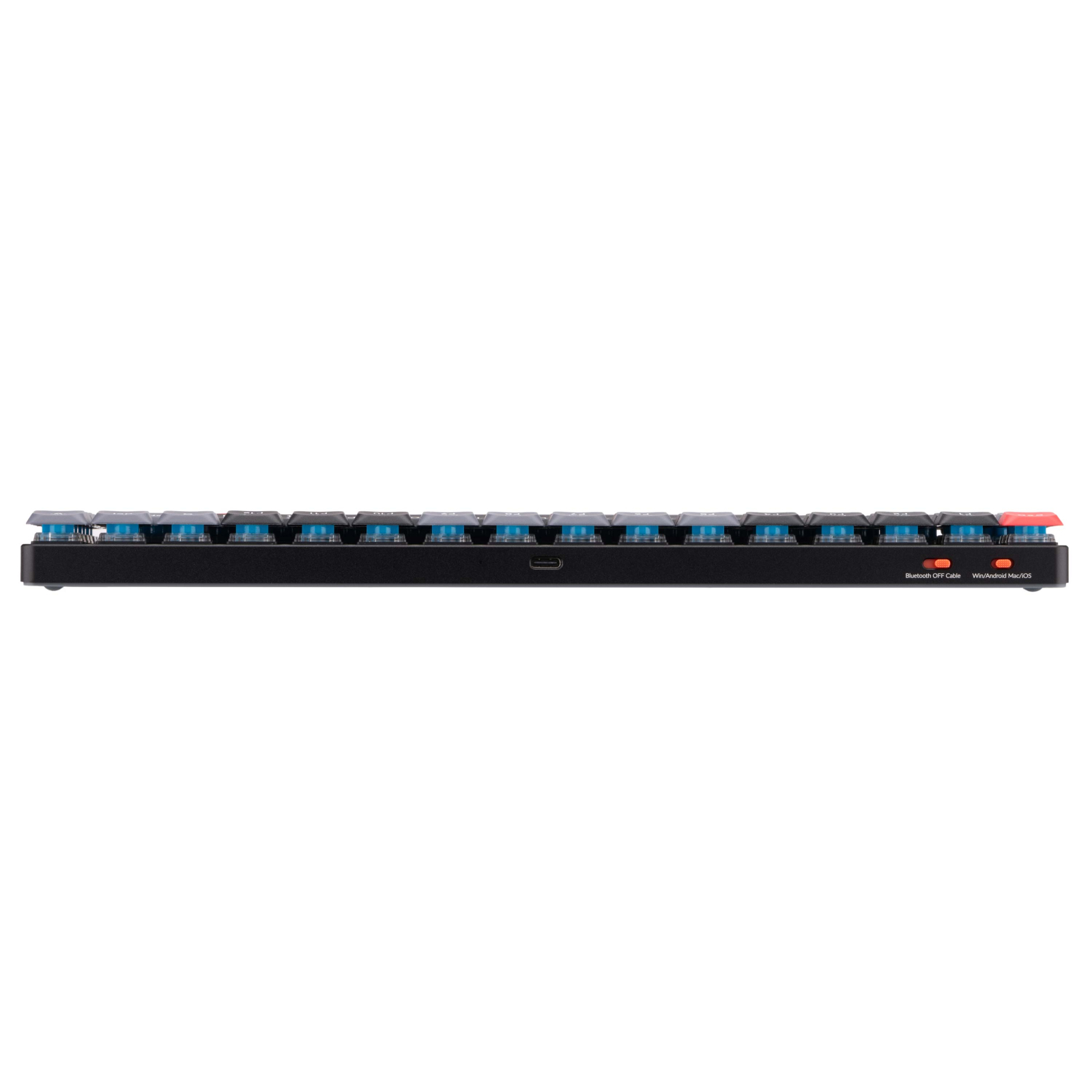Клавиатура Keychron K3 PRO 84Key Gateron Blue Hot-swap Low Profile QMK UA RGB Black (K3PH2_KEYCHRON) изображение 7