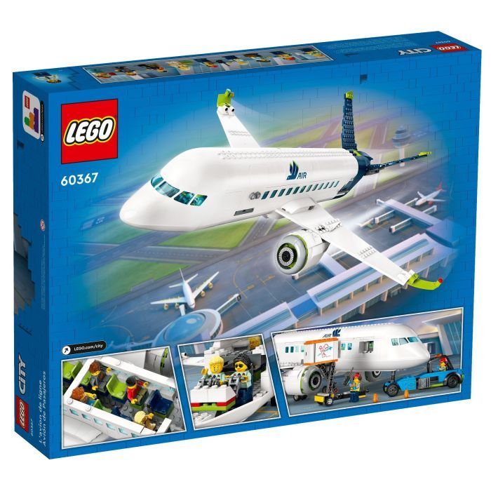 Конструктор LEGO City Пасажирський літак 913 деталей (60367) зображення 8