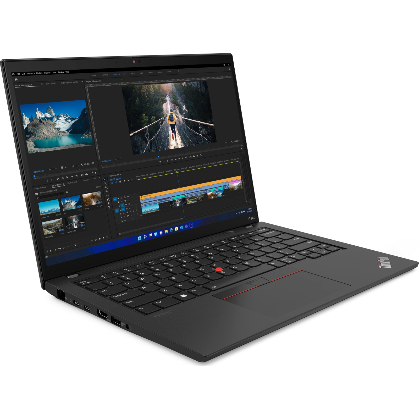 Ноутбук Lenovo ThinkPad P14s G4 (21HF000JRA) зображення 2