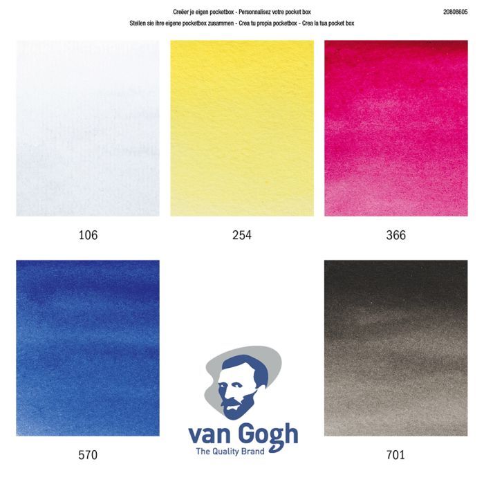 Акварельні фарби Royal Talens Van Gogh Primary 5 кювет (8712079498467) зображення 7