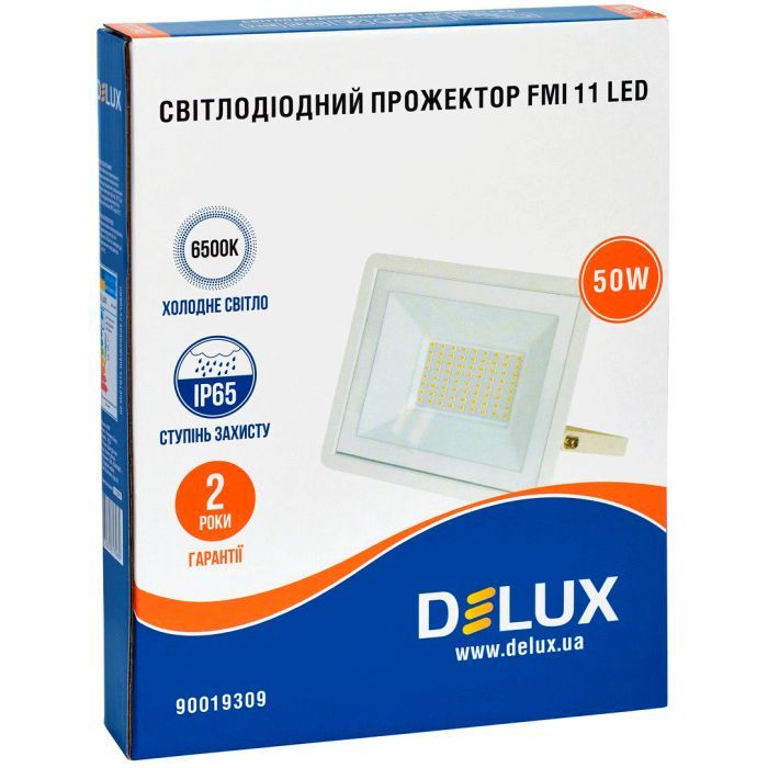 Прожектор Delux FMI 11 50Вт 6500K IP65 (90019309) изображение 2