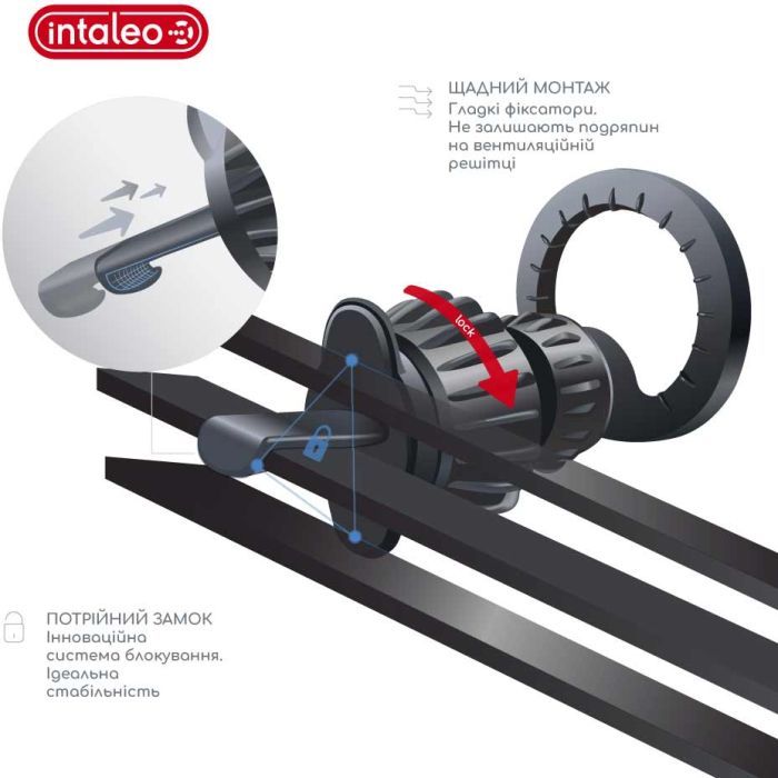Универсальный автодержатель Intaleo CM06GG 20xN52 for MagSafe (1283126576058) изображение 3